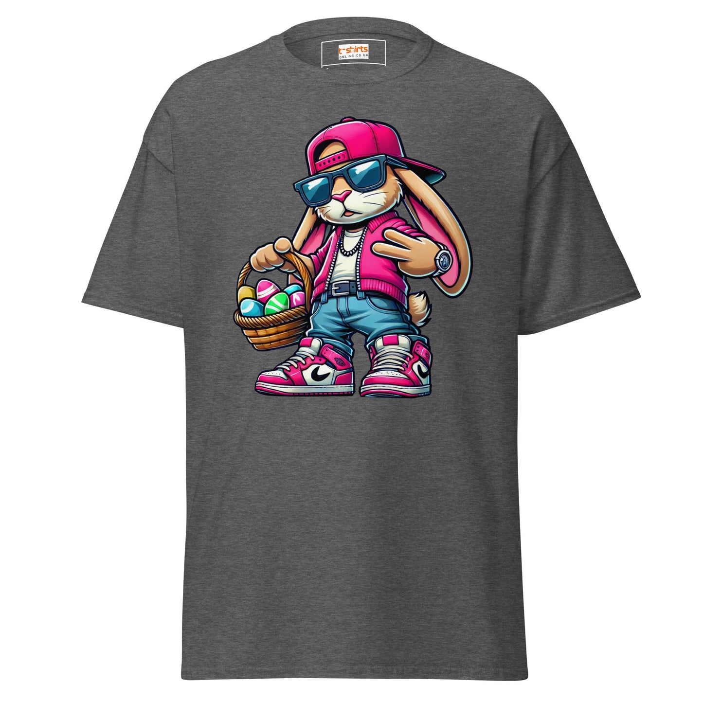 Easter Bruh | Easter T-Shirt - Dark Heather - T-Shirts Online