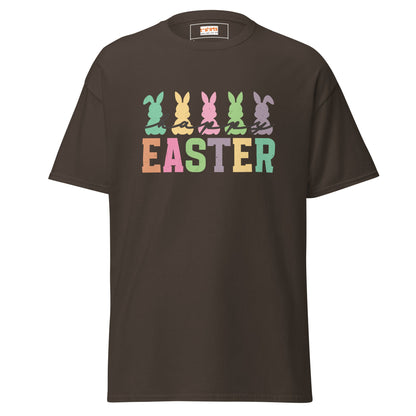 Easter Happy | Easter T-Shirt - Dark Chocolate - T-Shirts Online