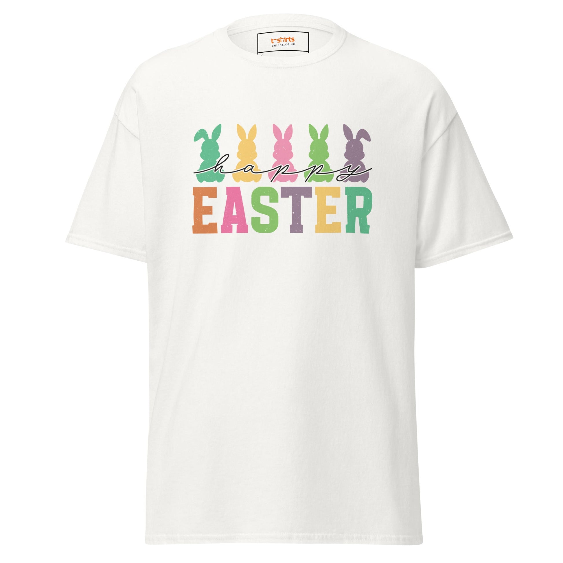 Easter Happy | Easter T-Shirt - White - T-Shirts Online