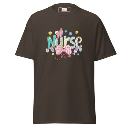 Easter Nurse | Nurse T-Shirt - Dark Chocolate - T-Shirts Online