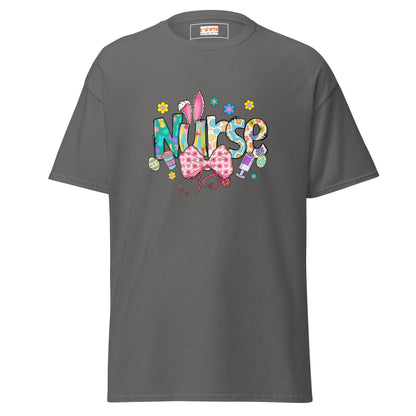 Easter Nurse | Nurse T-Shirt - Charcoal - T-Shirts Online