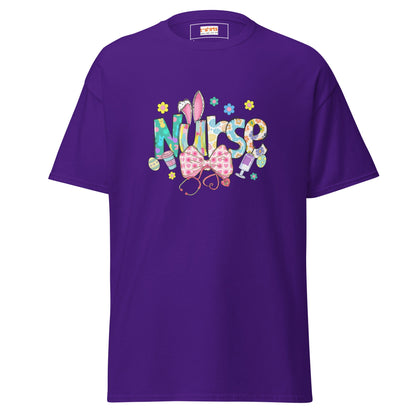 Easter Nurse | Nurse T-Shirt - Purple - T-Shirts Online