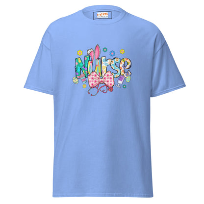 Easter Nurse | Nurse T-Shirt - Carolina Blue - T-Shirts Online