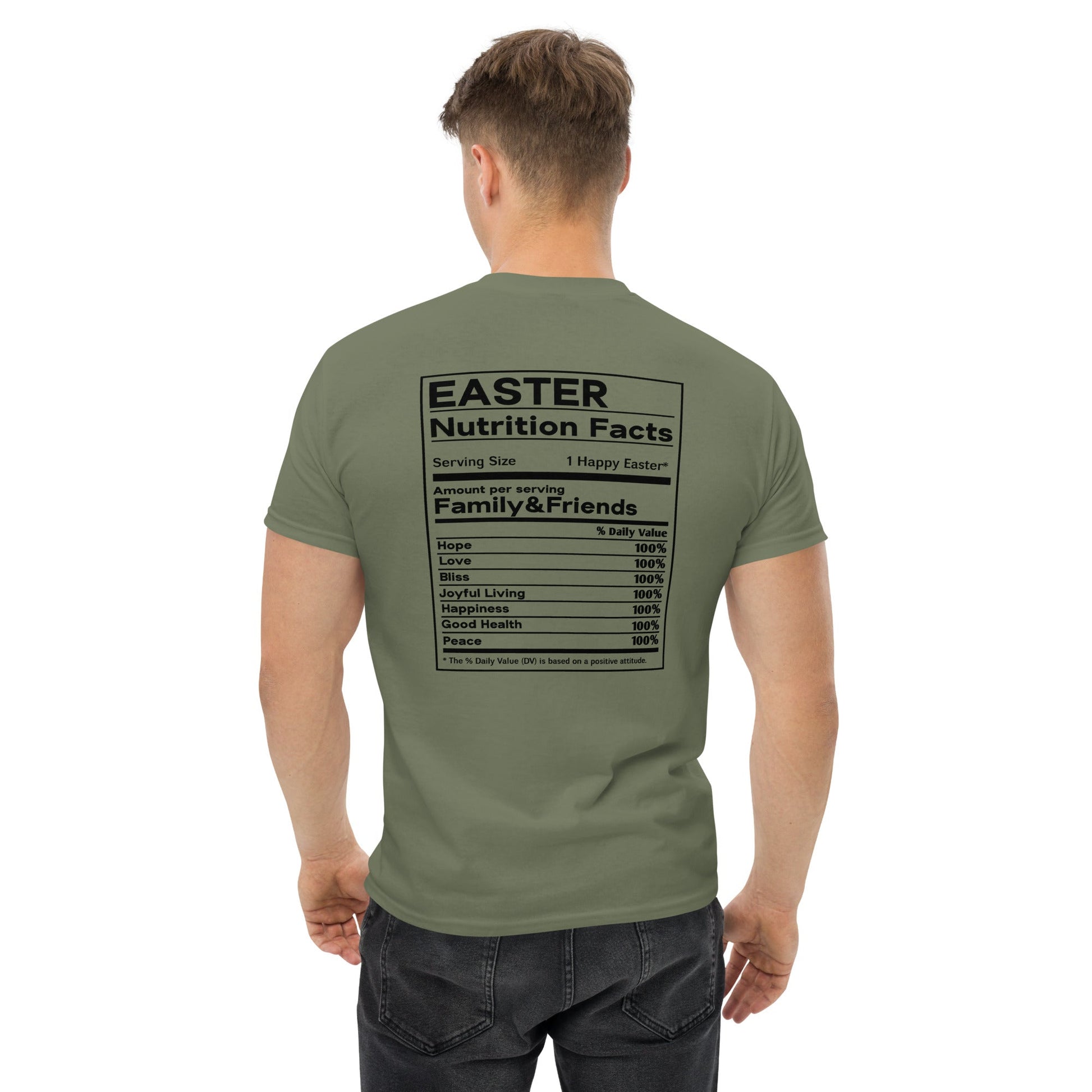 Easter Nutrition | Easter T-Shirt - Military Green - T-Shirts Online