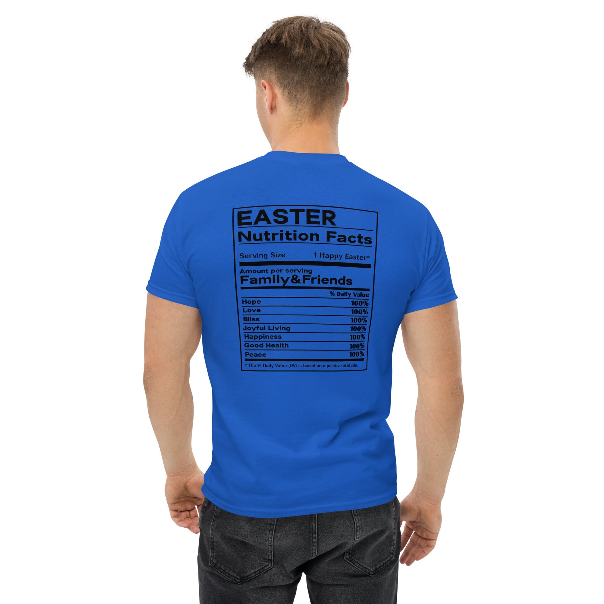 Easter Nutrition | Easter T-Shirt - Royal - T-Shirts Online