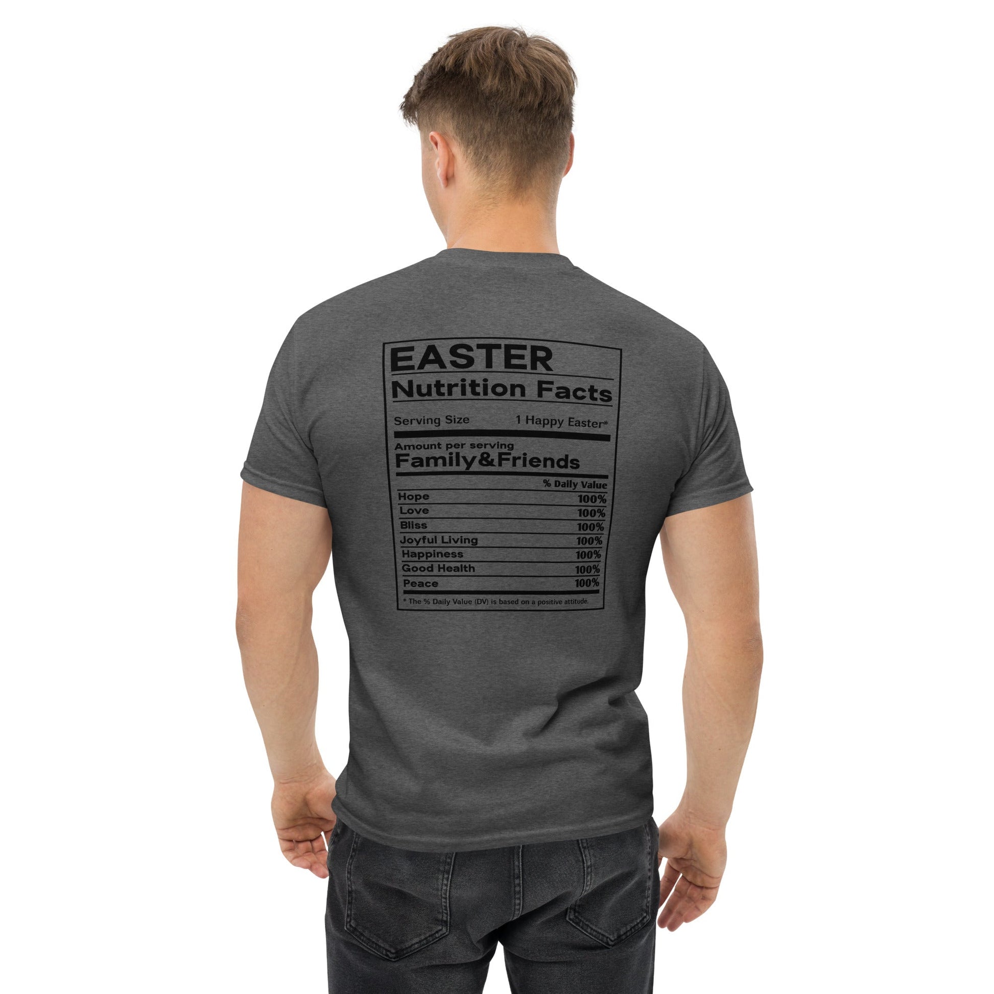 Easter Nutrition | Easter T-Shirt - Dark Heather - T-Shirts Online