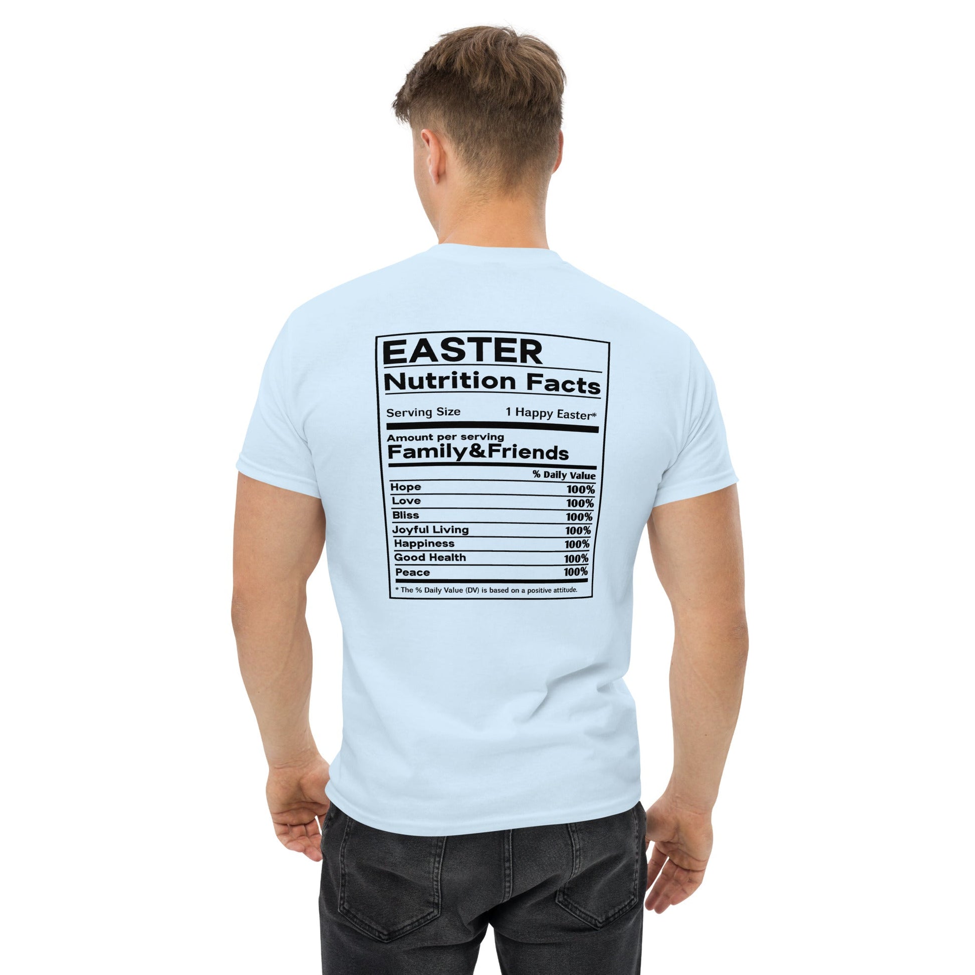 Easter Nutrition | Easter T-Shirt - Light Blue - T-Shirts Online