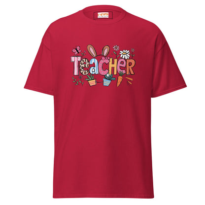 Easter Teacher | Easter T-Shirt - Cardinal - T-Shirts Online