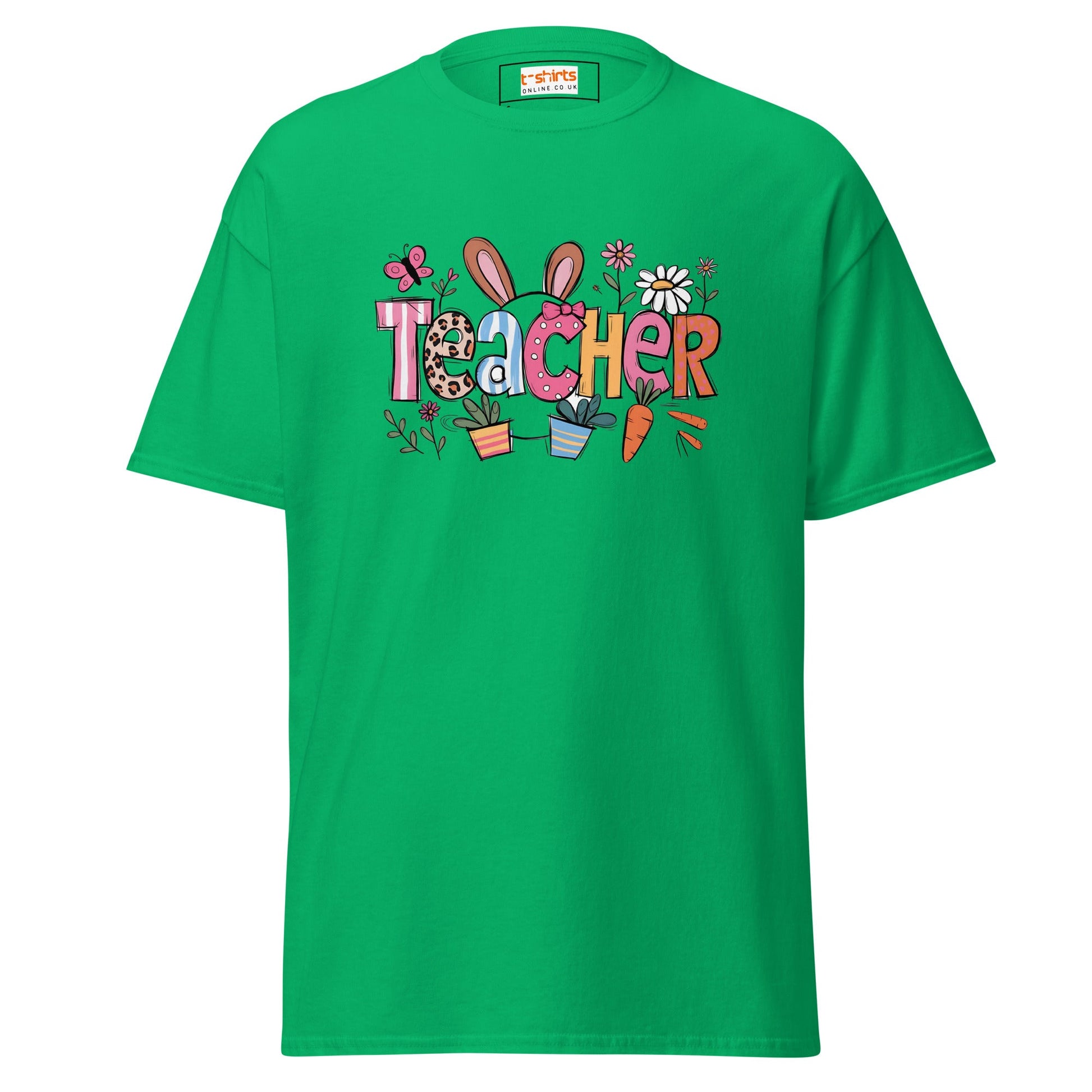 Easter Teacher | Easter T-Shirt - Irish Green - T-Shirts Online