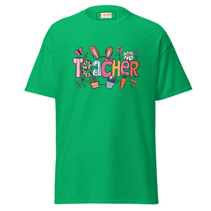 Easter Teacher | Easter T-Shirt - Irish Green - T-Shirts Online