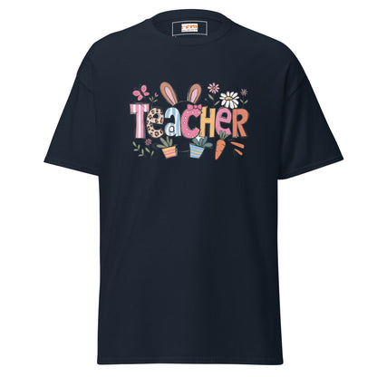 Easter Teacher | Easter T-Shirt - Navy - T-Shirts Online