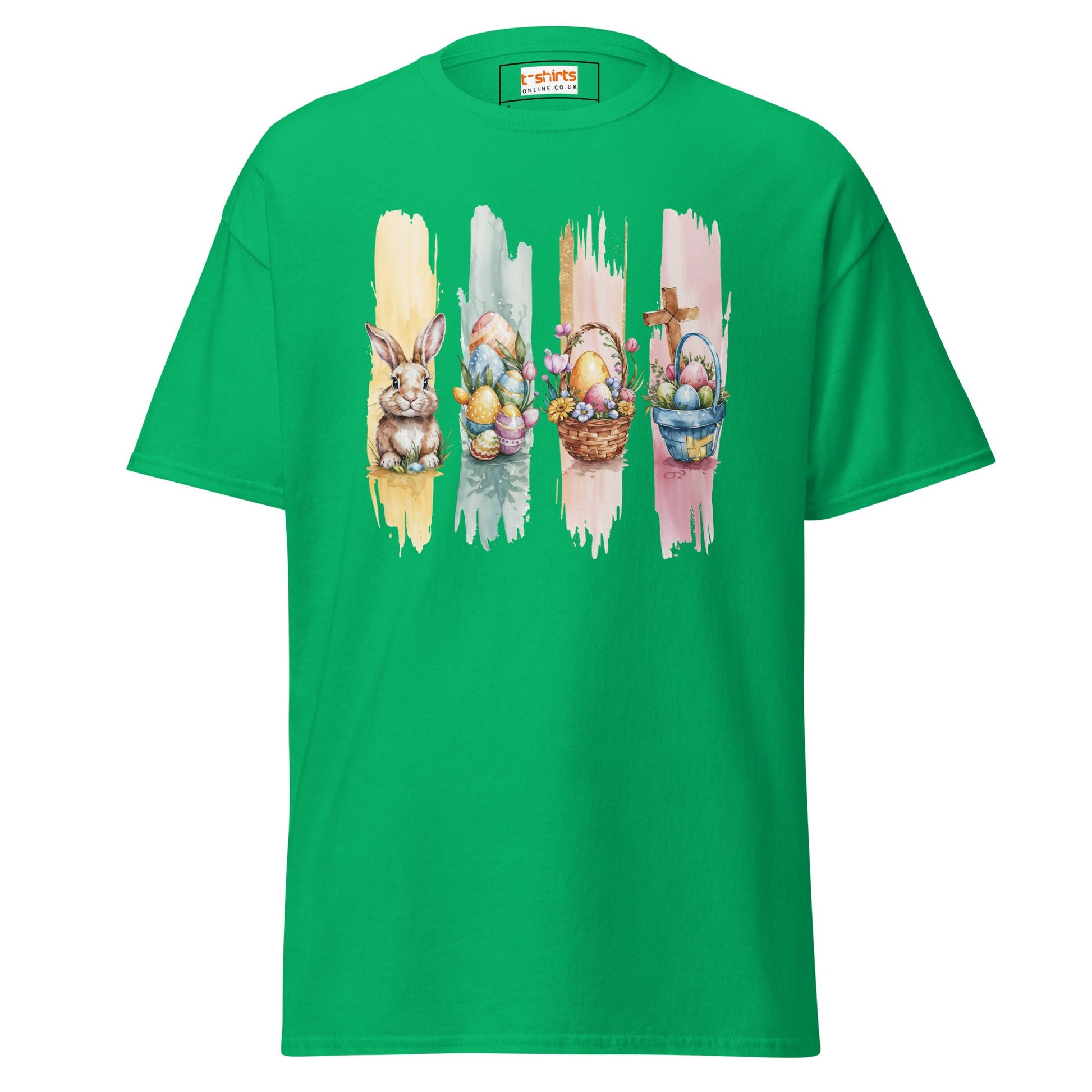 Easter Watercolour | Easter T-Shirt - Irish Green - T-Shirts Online