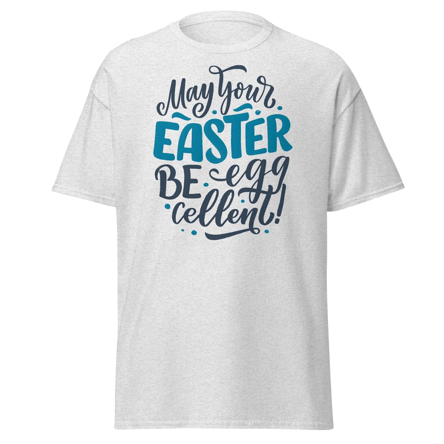 Egg - cellent Easter Hand - Lettered T-Shirt - Ash - T-Shirts Online