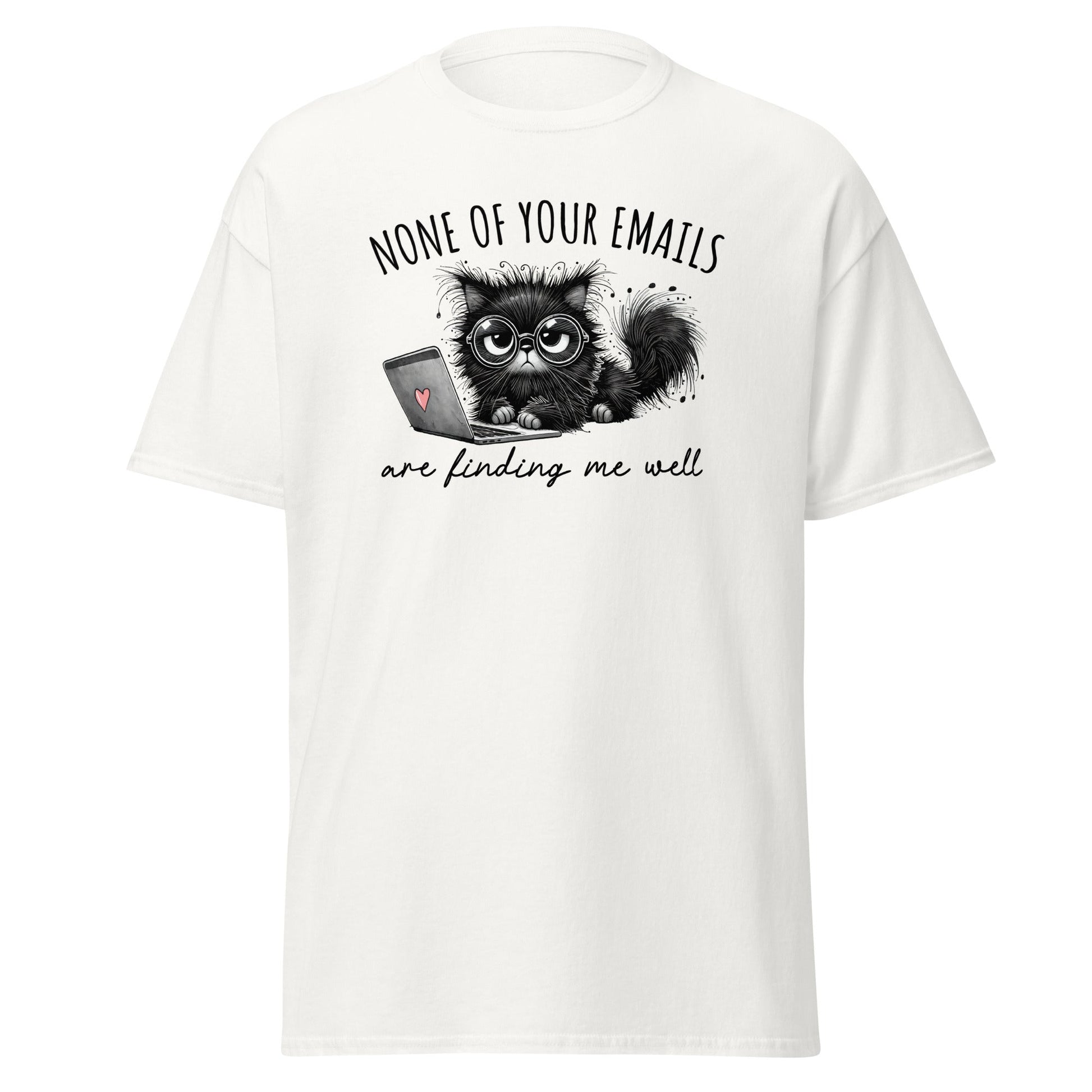 Email Sarcasm | Sarcastic T-Shirt - White - T-Shirts Online