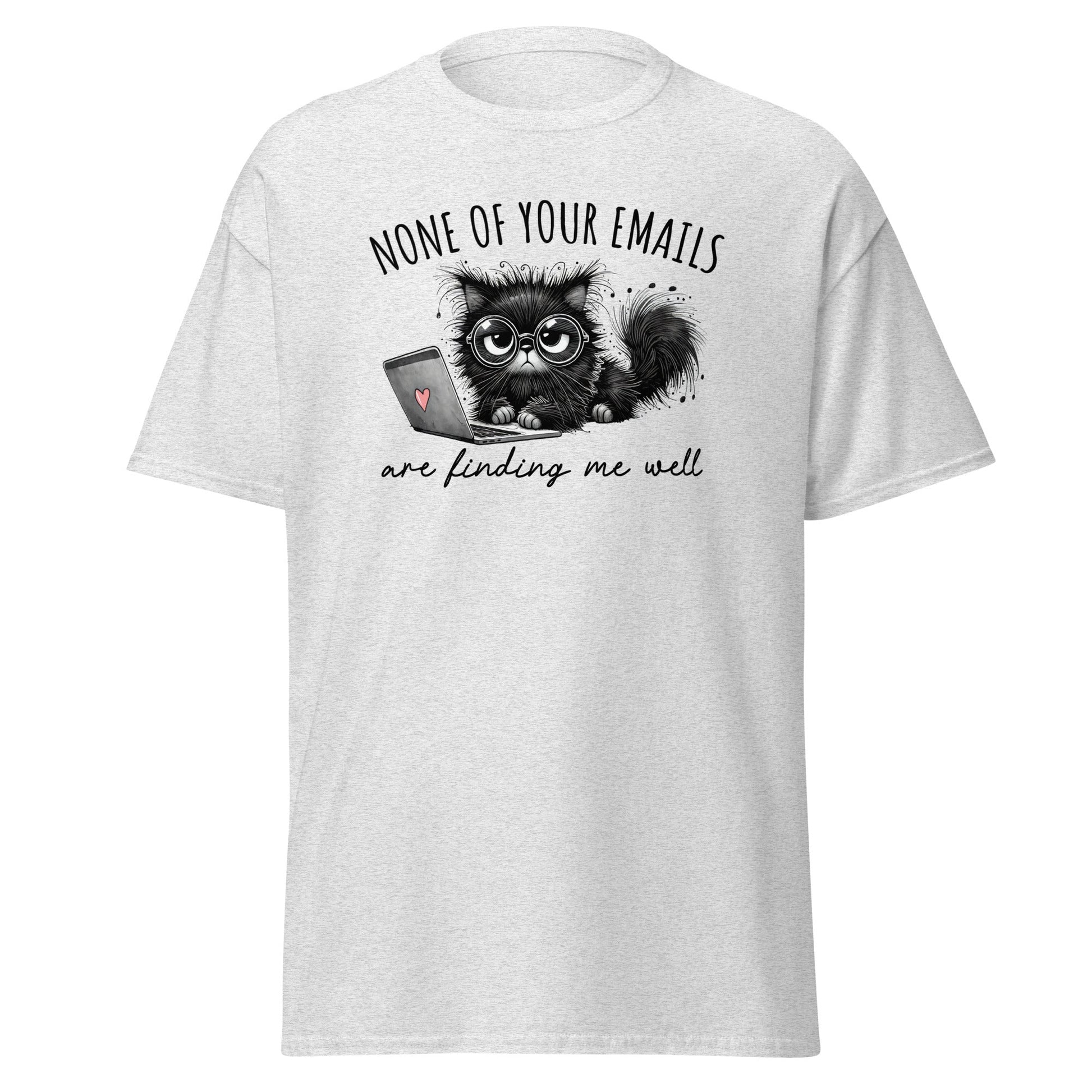 Email Sarcasm | Sarcastic T-Shirt - Ash - T-Shirts Online
