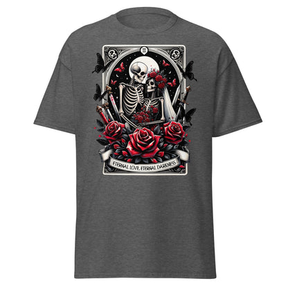'Eternal Darkness' Tarot | Tarot Card T-Shirt - Dark Heather - T-Shirts Online