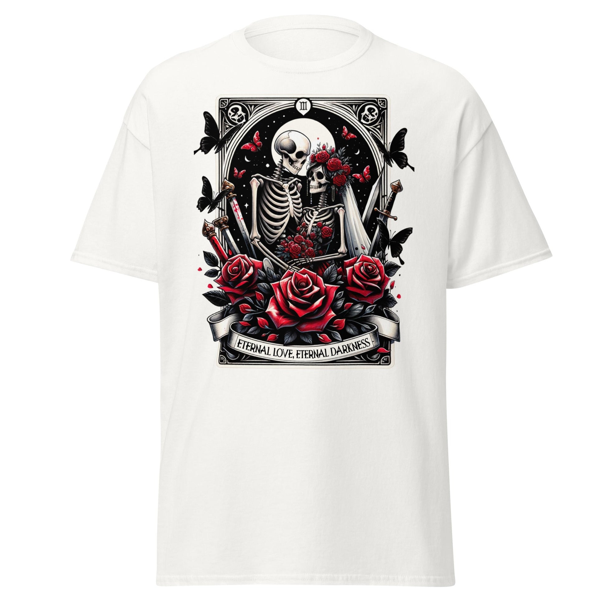 'Eternal Darkness' Tarot | Tarot Card T-Shirt - White - T-Shirts Online