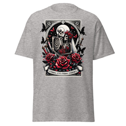 'Eternal Darkness' Tarot | Tarot Card T-Shirt - Sport Grey - T-Shirts Online