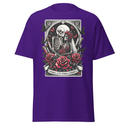 'Eternal Darkness' Tarot | Tarot Card T-Shirt - Purple - T-Shirts Online