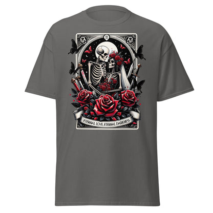 'Eternal Darkness' Tarot | Tarot Card T-Shirt - Charcoal - T-Shirts Online