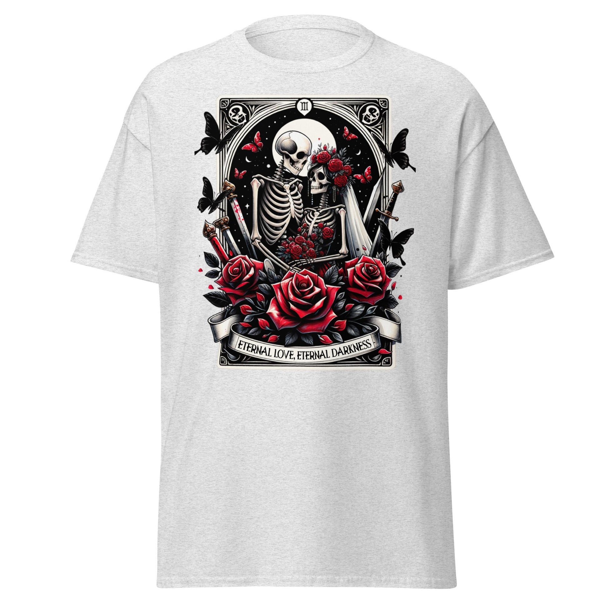 'Eternal Darkness' Tarot | Tarot Card T-Shirt - Ash - T-Shirts Online