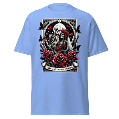 'Eternal Darkness' Tarot | Tarot Card T-Shirt - Carolina Blue - T-Shirts Online
