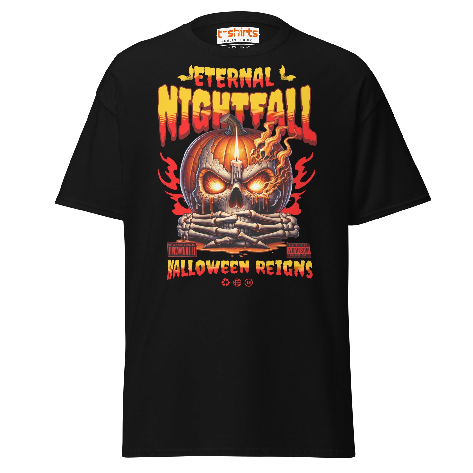 Eternal Nightfall Halloween Reigns T-Shirt - Black - T-Shirts Online