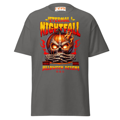 Eternal Nightfall Halloween Reigns T-Shirt - Charcoal - T-Shirts Online