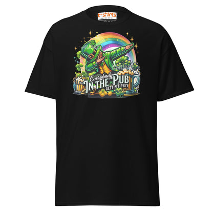 Everybody in the Pub T-Shirt | Funny St. Patrick’s Tee - Black - T-Shirts Online