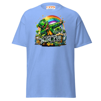 Everybody in the Pub T-Shirt | Funny St. Patrick’s Tee - Carolina Blue - T-Shirts Online