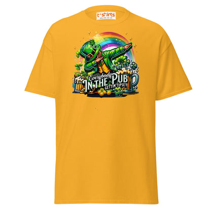 Everybody in the Pub T-Shirt | Funny St. Patrick’s Tee - Gold - T-Shirts Online