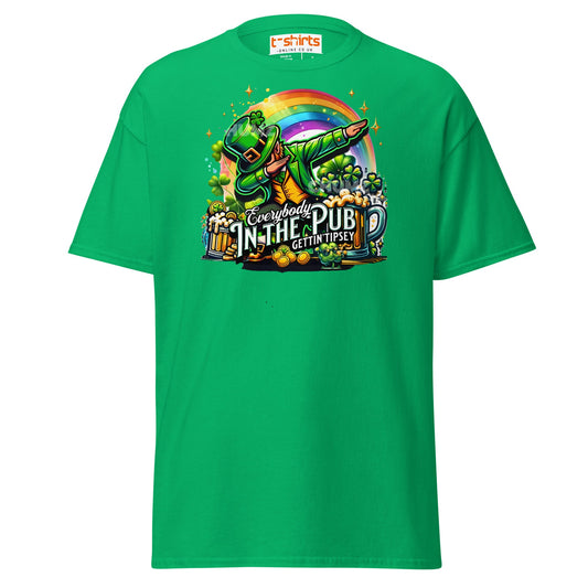 Everybody in the Pub T-Shirt | Funny St. Patrick’s Tee - Irish Green - T-Shirts Online