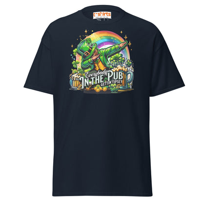 Everybody in the Pub T-Shirt | Funny St. Patrick’s Tee - Navy - T-Shirts Online