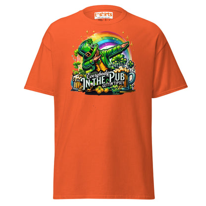 Everybody in the Pub T-Shirt | Funny St. Patrick’s Tee - Orange - T-Shirts Online