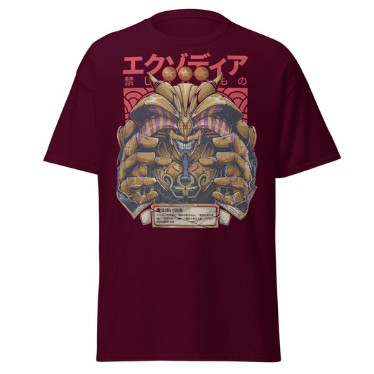 Exodia The Forbidden One Yu - Gi - Oh! Anime T-Shirt - Maroon - T-Shirts Online
