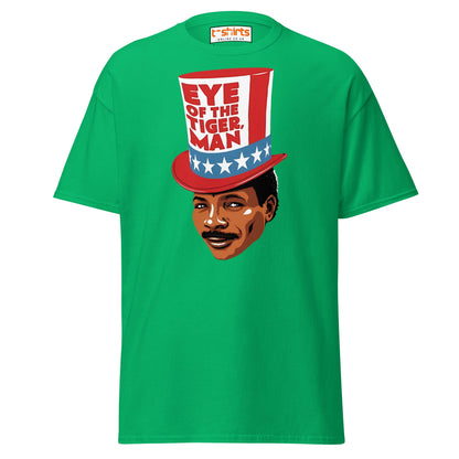 Eye of the Tiger Man T-Shirt - Irish Green - T-Shirts Online