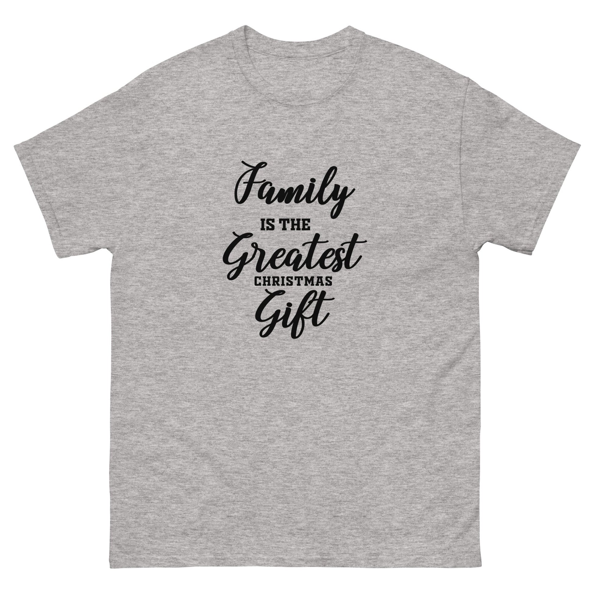 Family Christmas | Christmas T-Shirt - Sport Grey - T-Shirts Online