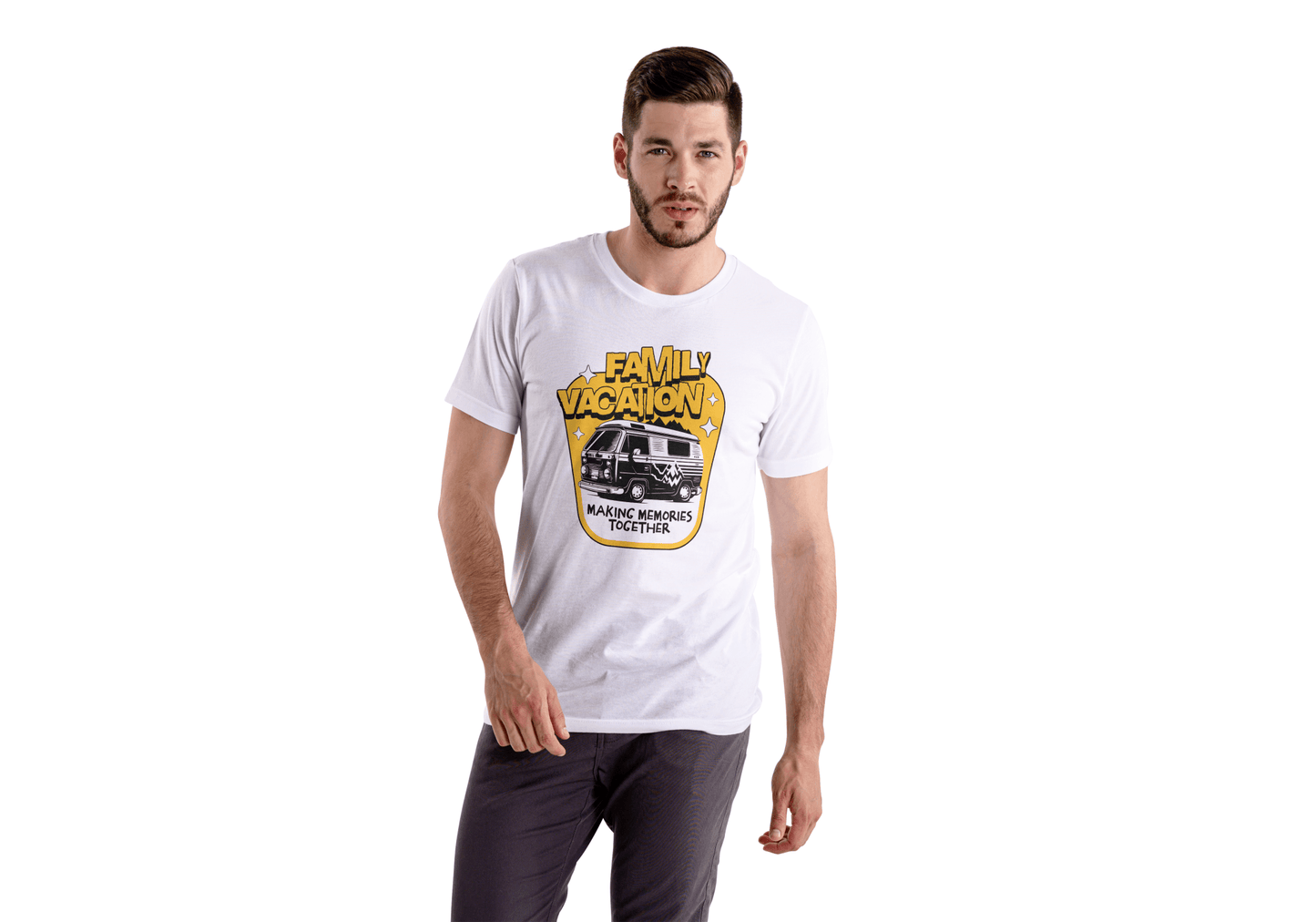Family Vacation T-Shirt | Making Memories Together - white - T-Shirts Online