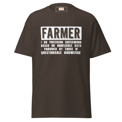 Farmer I Do | Farmer T-Shirt - Dark Chocolate - T-Shirts Online