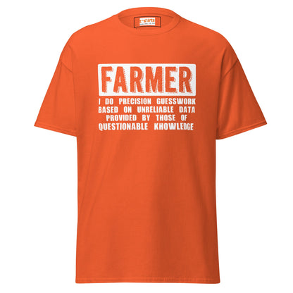 Farmer I Do | Farmer T-Shirt - Orange - T-Shirts Online