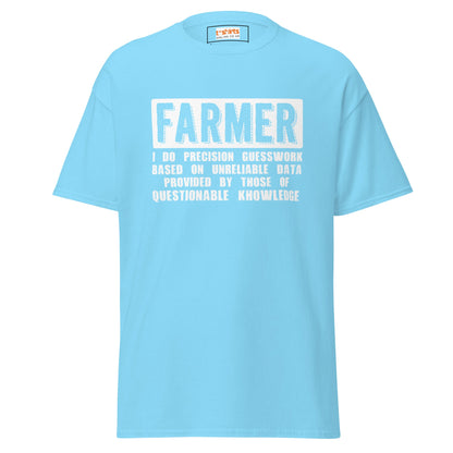 Farmer I Do | Farmer T-Shirt - Sky - T-Shirts Online