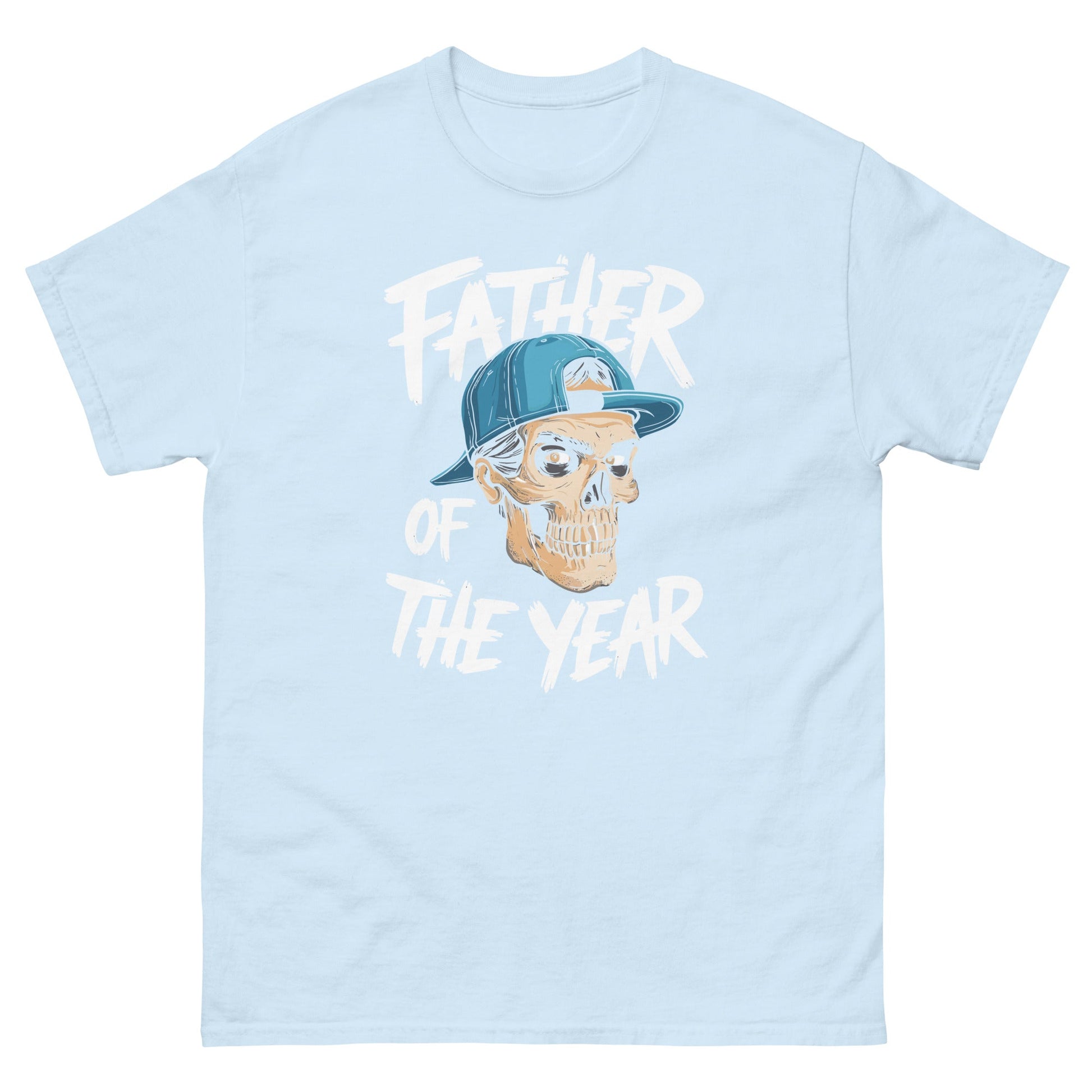 Father of the Year | Father's Day T-Shirt - Light Blue - T-Shirts Online
