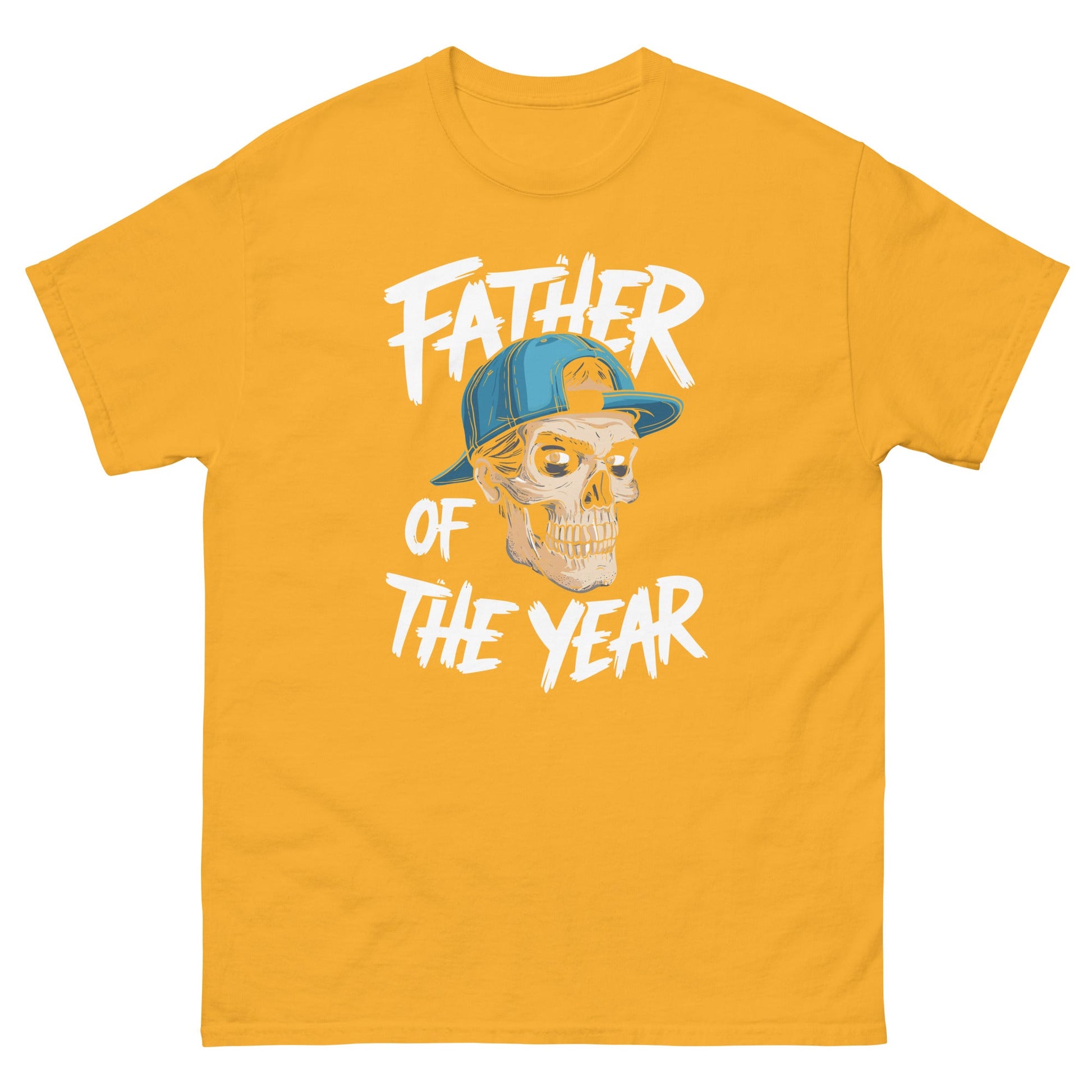 Father of the Year | Father's Day T-Shirt - Gold - T-Shirts Online