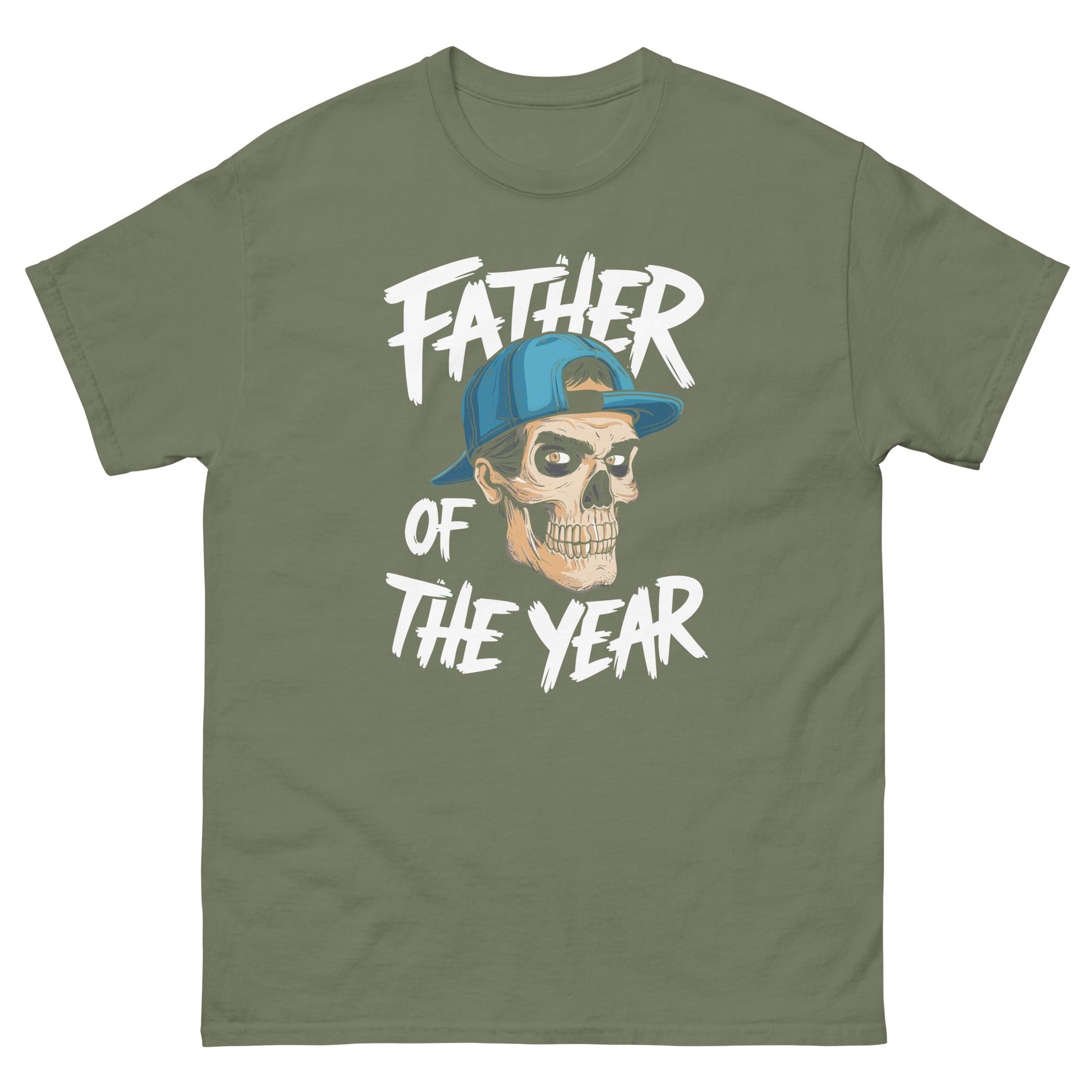 Father of the Year | Father's Day T-Shirt - Military Green - T-Shirts Online