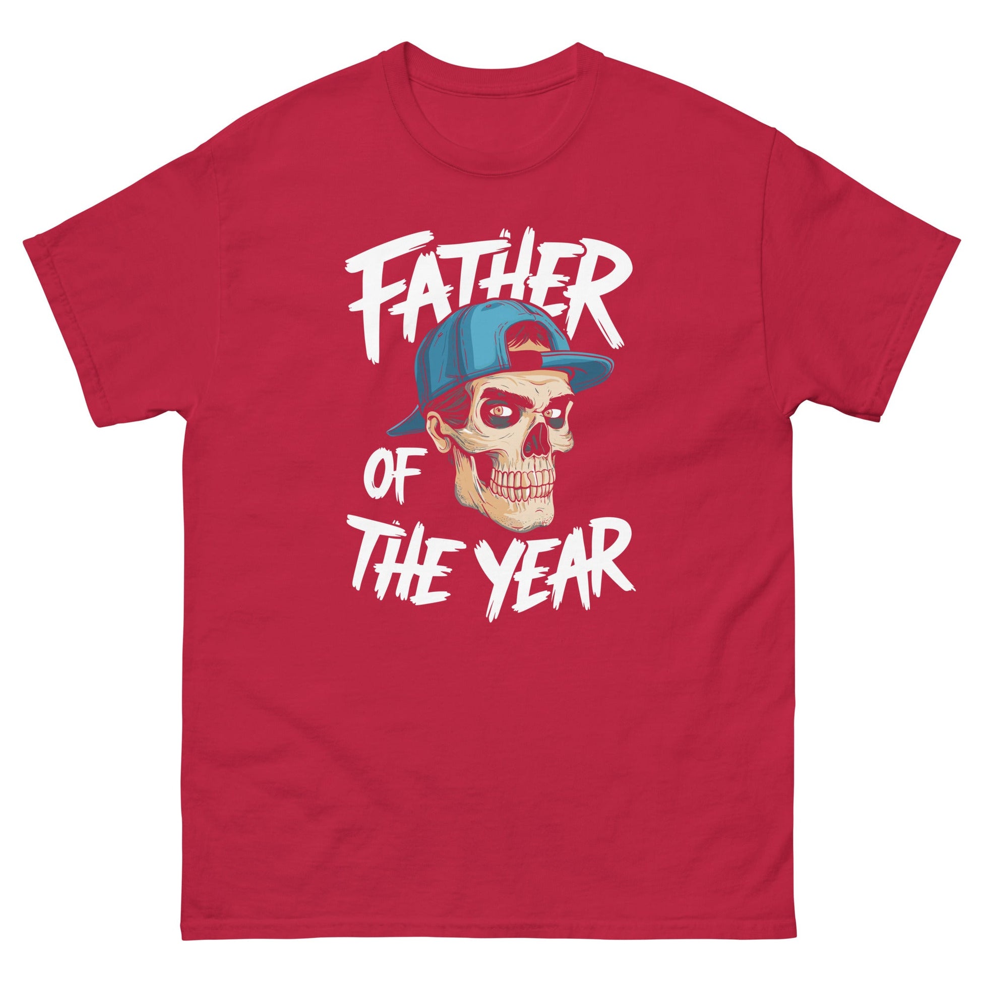 Father of the Year | Father's Day T-Shirt - Cardinal - T-Shirts Online