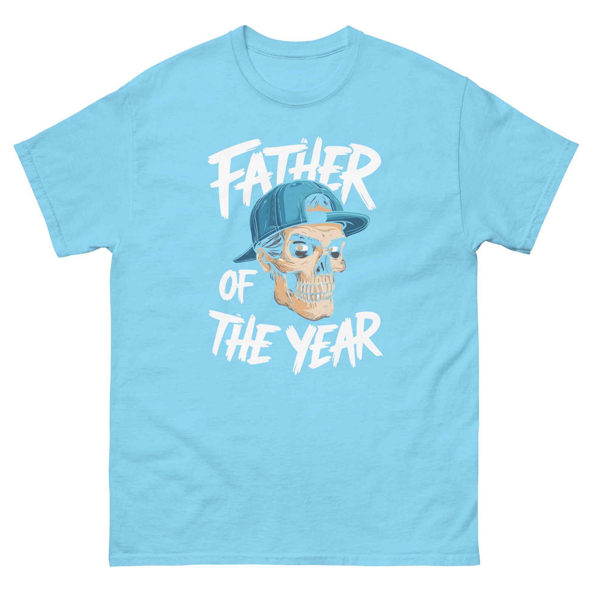Father of the Year | Father's Day T-Shirt - Sky - T-Shirts Online