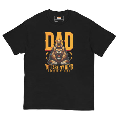 Fathers Day T-Shirt | Dad You Are My King - Black - T-Shirts Online