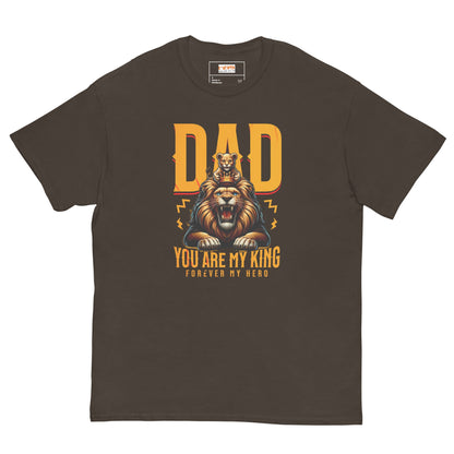 Fathers Day T-Shirt | Dad You Are My King - Dark Chocolate - T-Shirts Online