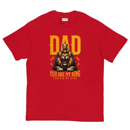 Fathers Day T-Shirt | Dad You Are My King - Red - T-Shirts Online