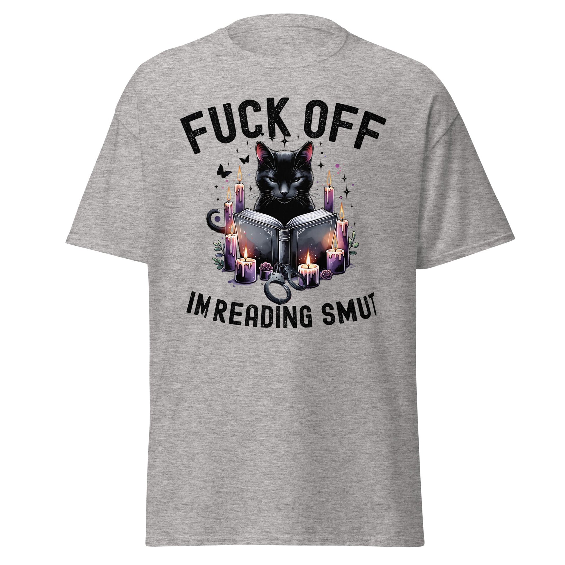 F#ck off I'm Reading Smut | Adult T-Shirt - Sport Grey - T-Shirts Online